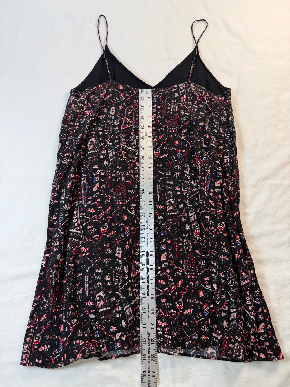 Aritzia Wilfred Free Boho Floral Spaghetti Strap Mini Dress Size Small - Picture 10 of 11